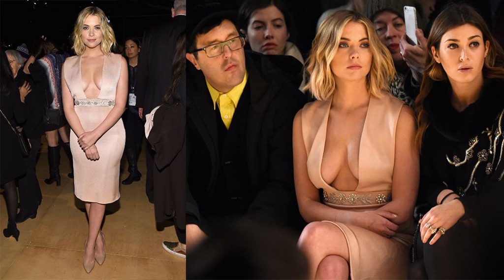 Ashley Benson – “Reem Acra” Fashion Show in New York