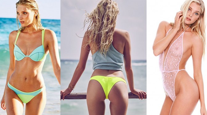 Elsa Hosk – Victoria’s Secret Bikini & Lingerie Photoshoot