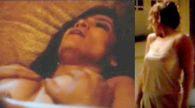 Jennifer Lopez – “The Boy Next Door” Movie Topless Caps