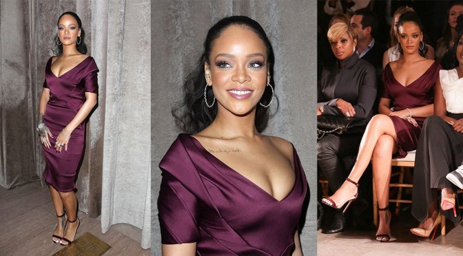 Rihanna – “Zac Posen” Fashion Show in New York