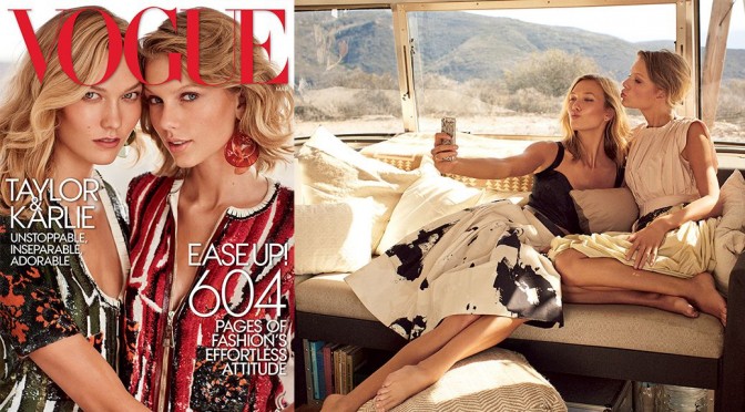 Taylor Swift & Karlie Kloss – Vogue Magazine (March 2015)