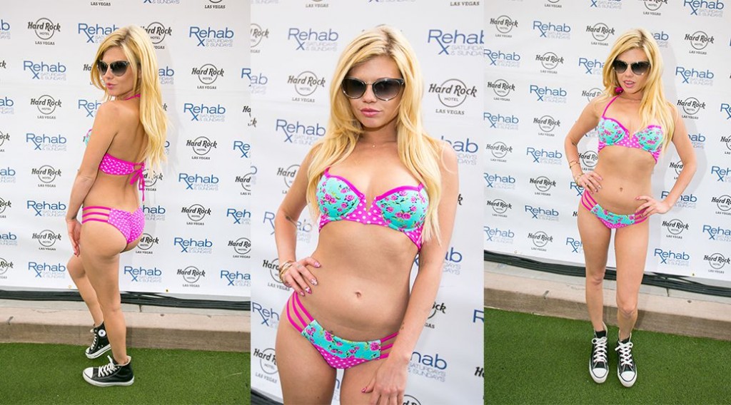 Chanel West Coast – Rehab Pool Party in Las Vegas
