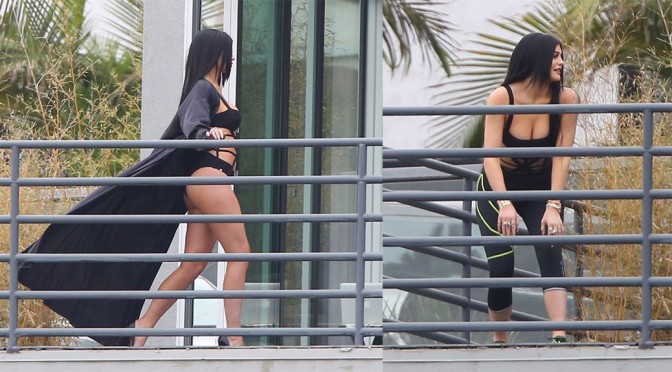 Kylie Jenner – Photoshoot Candids in Hollywood