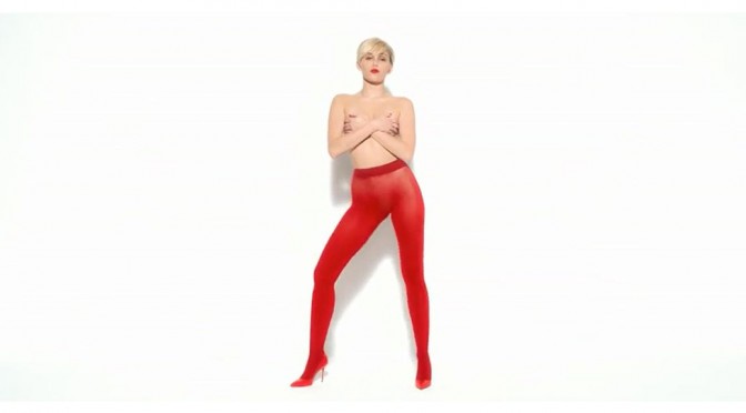 Miley Cyrus – “Golden Lady” Leggings Photoshoot
