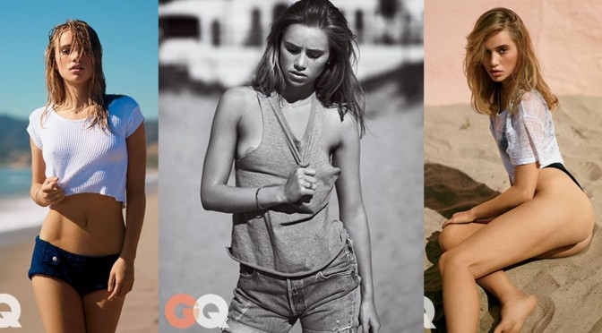 Suki Waterhouse – GQ Magazine Photoshoot (April 2015)