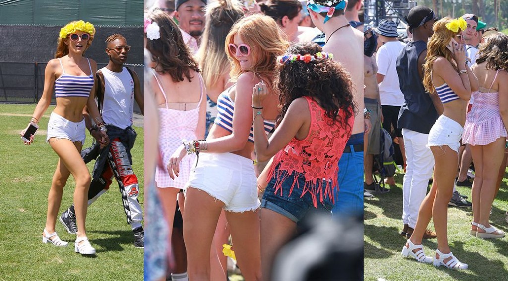 Bella Thorne – Coachella Music Festival Day 1