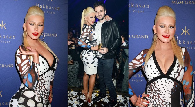 Christina Aguilera – Hakkasan Nightclub’s 2nd Year Anniversary Party