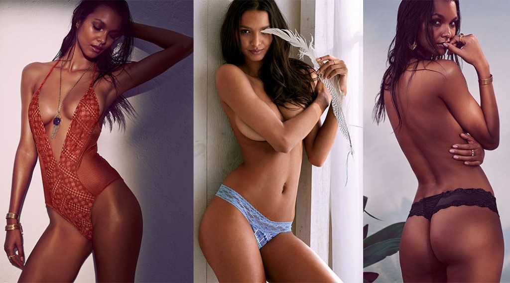 Lais Ribeiro – Victoria’s Secret Lingerie Photoshoot