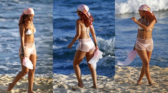 Rihanna – Bikini Candids in Hawaii