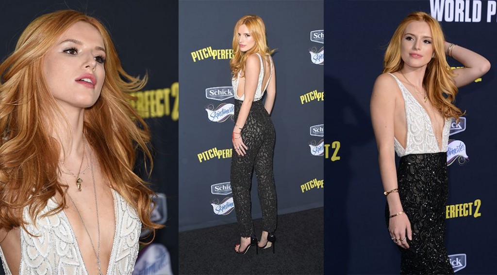 Bella Thorne – “Pitch Perfect 2” Premiere in Los Angeles