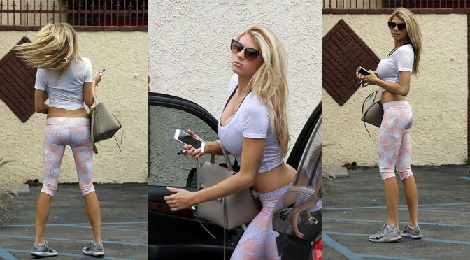 Charlotte McKinney – “Dancing With The Stars” Practice in Hollywood