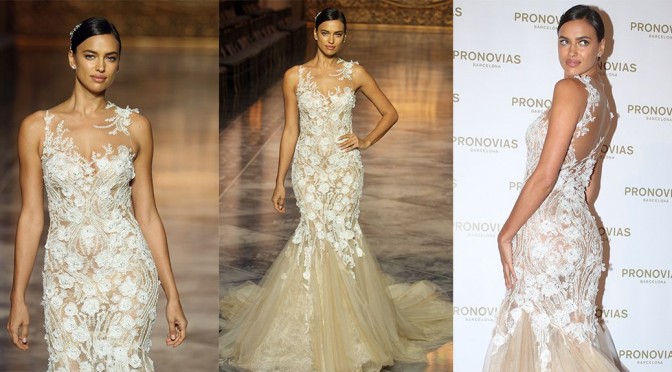 Irina Shayk – “Pronovias” Fashion Show in Barcelona