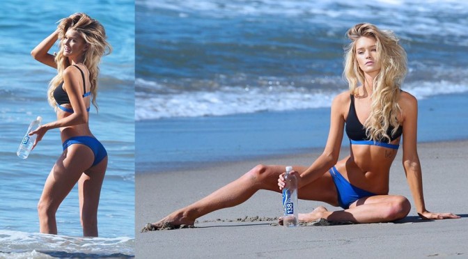 Kayla Lewis – “138 Water” Bikini Photoshoot in Malibu