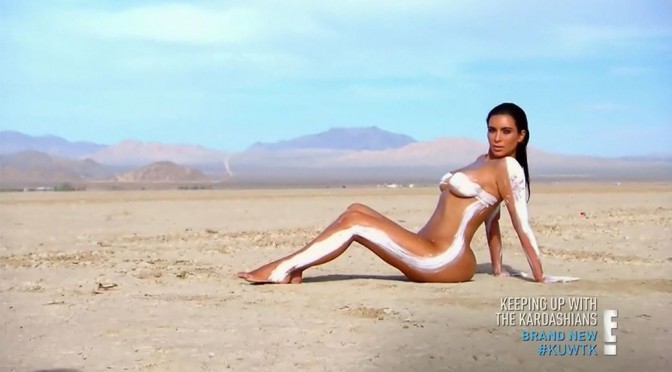 Kim Kardashian – “Keeping Up With The Kardashians” Nude Caps