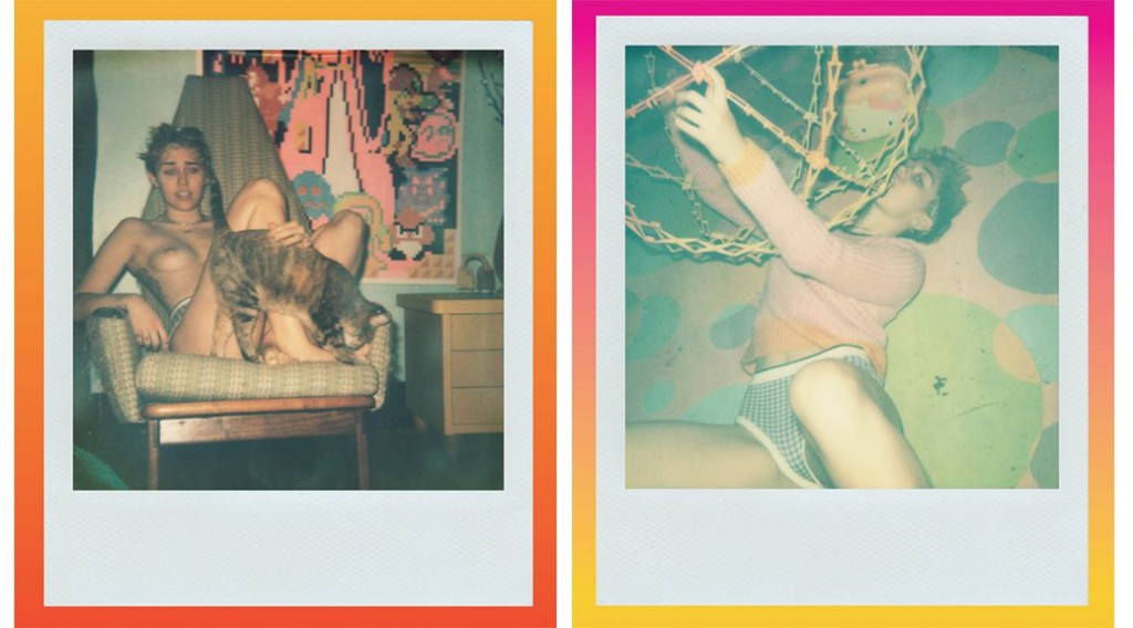 Miley Cyrus – V Magazine Topless Photoshoot (Issue #95)