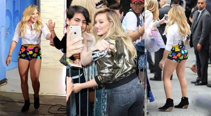 Hilary Duff – “Good Morning America” in New York