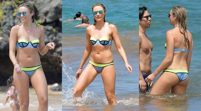 Katrina Bowden – Bikini Candids in Hawaii