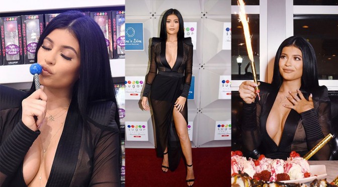 Kylie Jenner – Sugar Factory Grand Opening in Miami