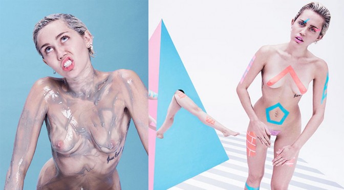 Miley Cyrus – Paper Magazine Naked Photoshoot (NSFW)