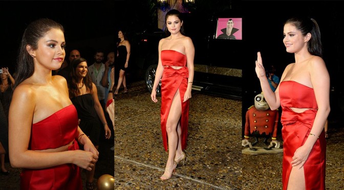 Selena Gomez – “Hotel Transylvania 2” Photocall in Cancun