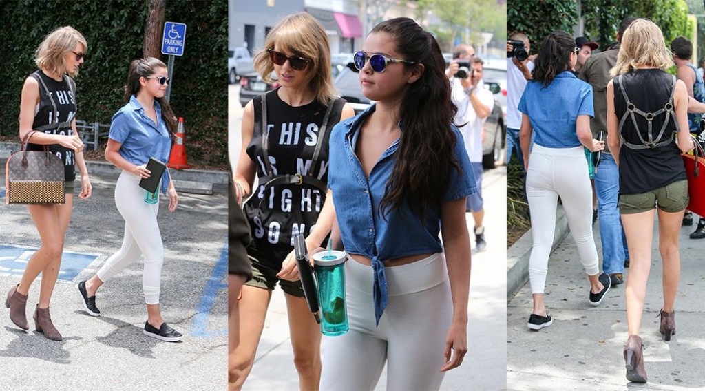 Taylor Swift & Selena Gomez – Candids in Los Angeles