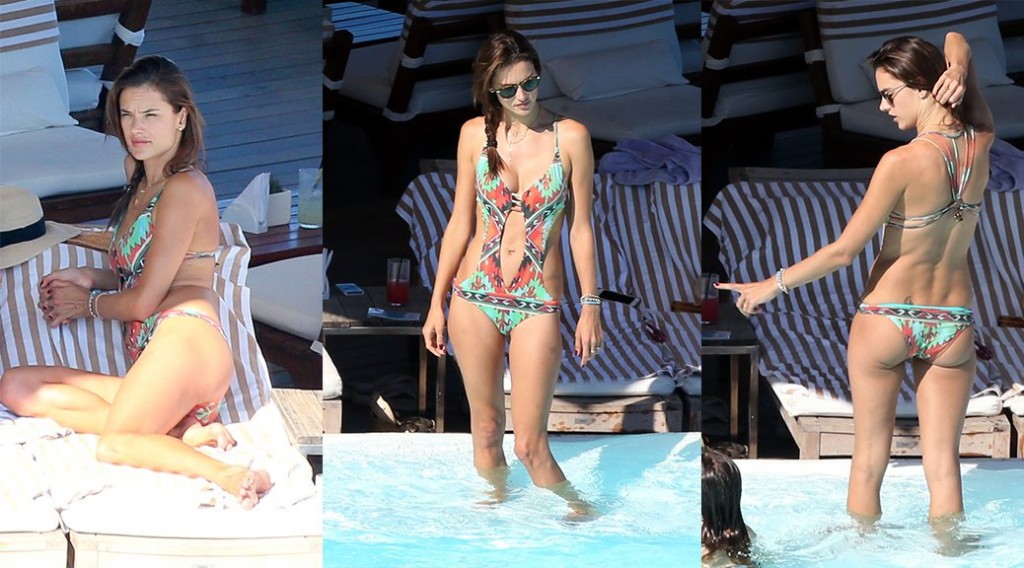 Alessandra Ambrosio – Swimsuit Candids in Rio de Janeiro