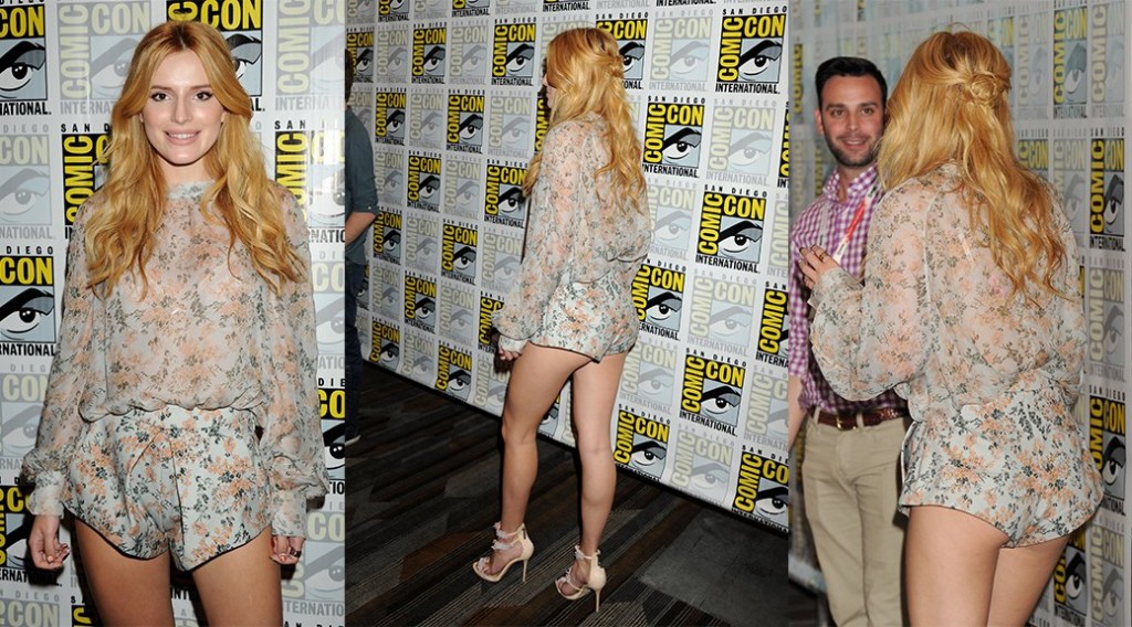 Bella Thorne at Comic Con in San Diego