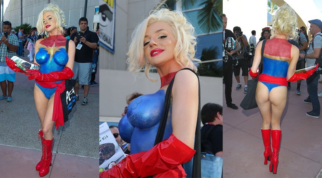 Courtney Stodden at Comic-Con in San Diego