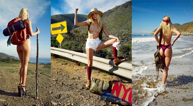 Elsa Hosk – Lui Magazine Topless Photoshoot (July/August 2015) (NSFW)