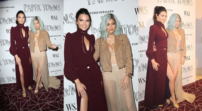 Kendall Jenner and Kylie Jenner – Paper Towns Screening in West Hollywood