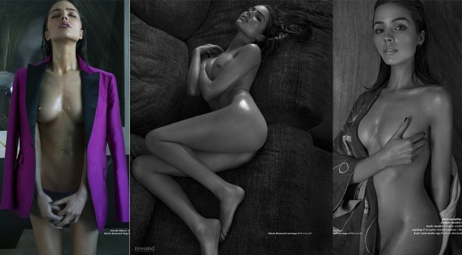Olivia Culpo – Treats Magazine Topless Photoshoot (Issue #9) (NSFW)