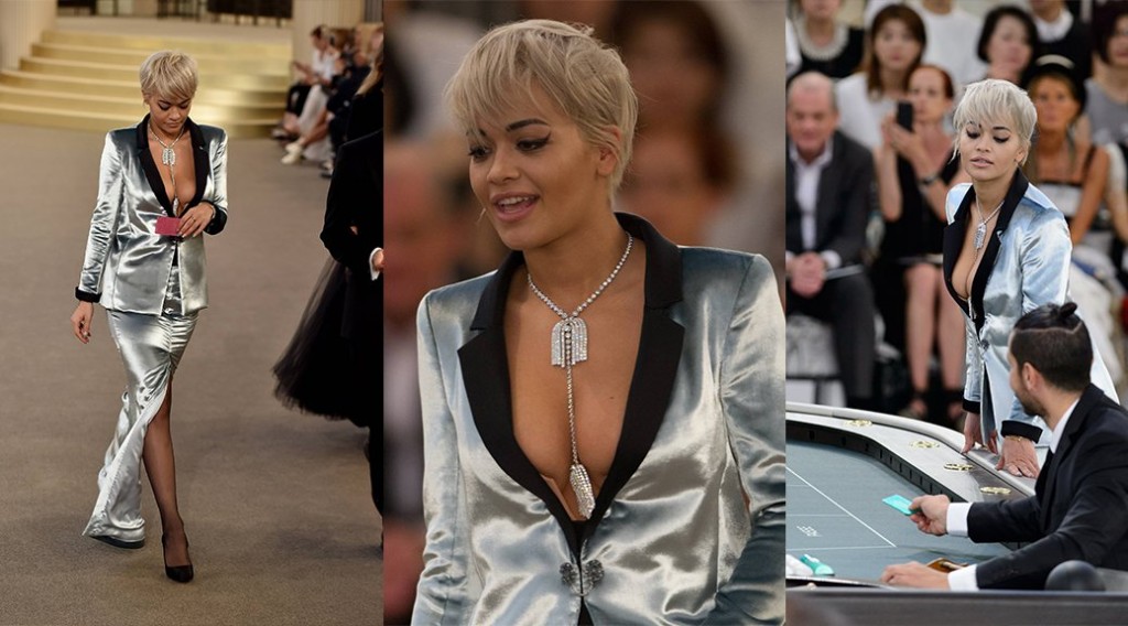 Rita Ora – “Chanel” Fashion Show in Paris