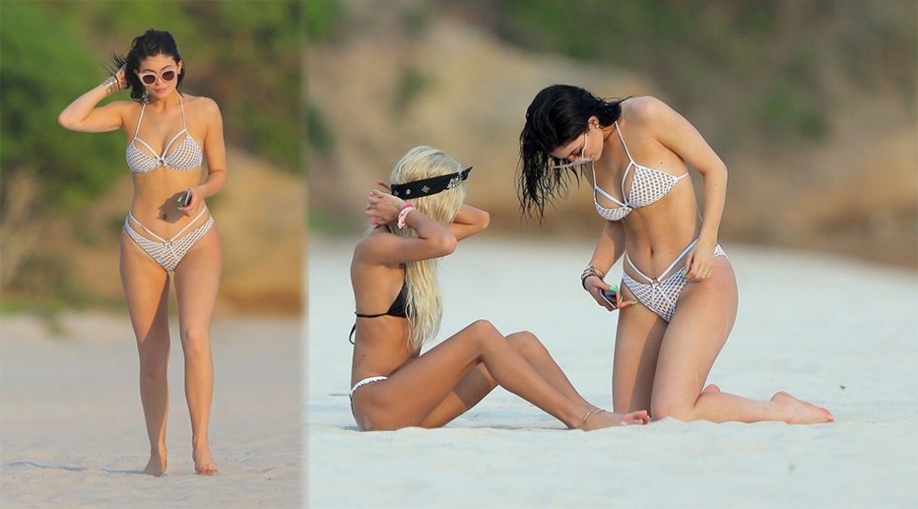 Kylie Jenner – Bikini Candids in Punta Mita