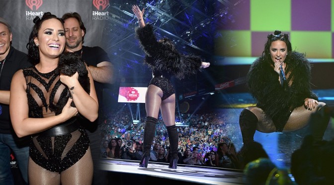 Demi Lovato – 2015 iHeartRadio Music Festival in Las Vegas