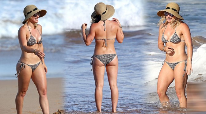 Hilary Duff – Bikini Candids in Hawaii
