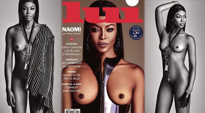 Naomi Campbell – Lui Magazine Naked Photoshoot(October 2015) (NSFW)