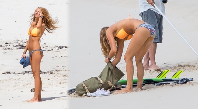 Blake Lively – Bikini Candids in Australia