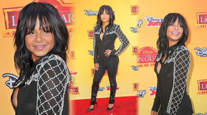 Christina Milian – The Lion Guard Return of the Roar Premiere in Burbank