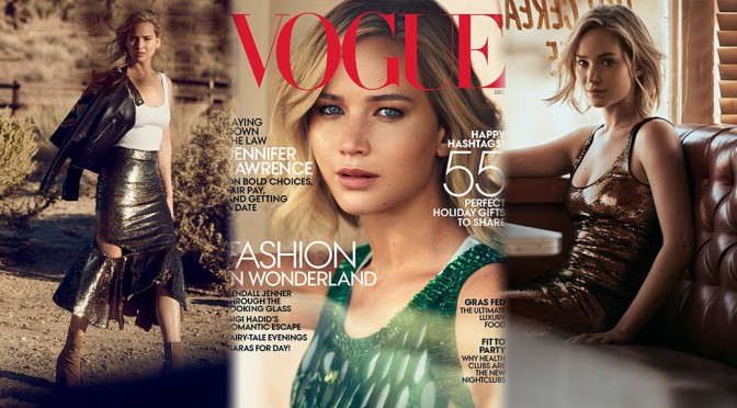 Jennifer Lawrence – Vogue Magazine (December 2015)