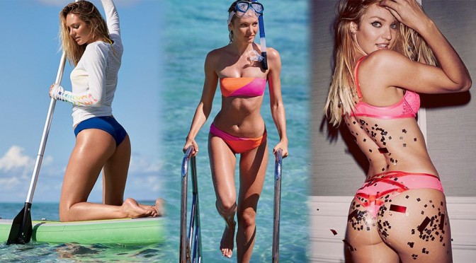 Candice Swanepoel – Victoria’s Secret Bikini & Lingerie Photoshoot