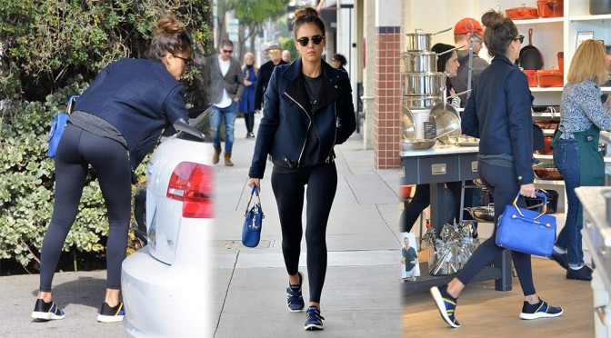Jessica Alba – Candids in West Hollywood