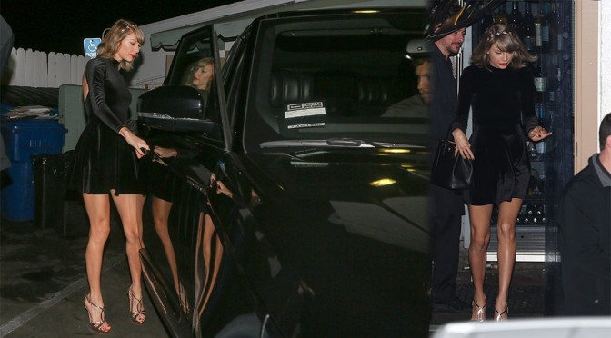 Taylor Swift – Leggy Candids in Santa Monica