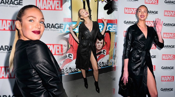 Candice Swanepoel – Marvel and Garage Magazine New York Fashion Week Event