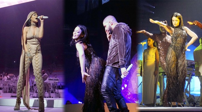 Rihanna Performs Live in Miami