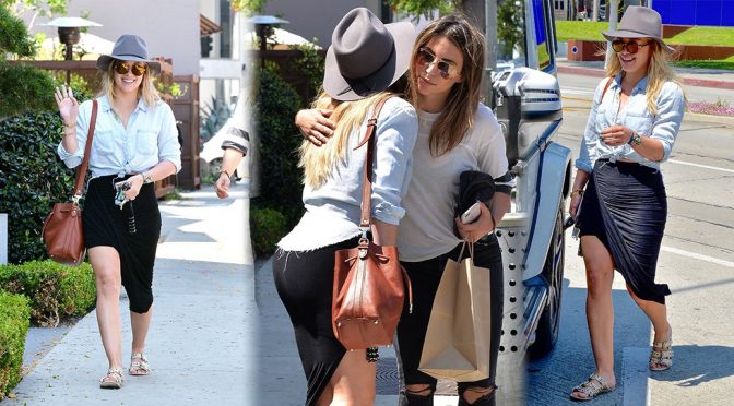 Hilary Duff – Candids in West Hollywood