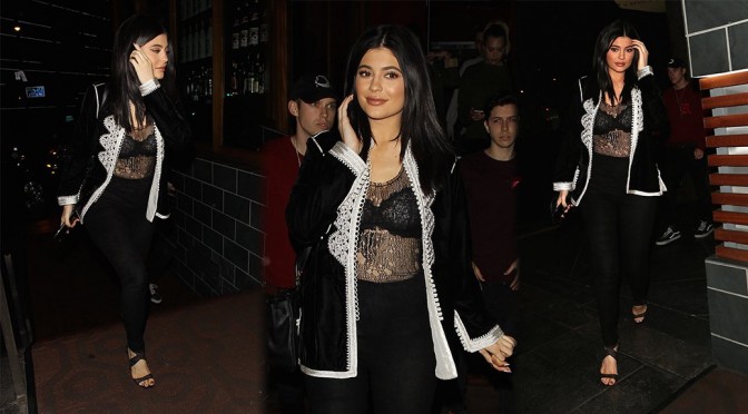 Kylie Jenner – Candids in West Hollywood