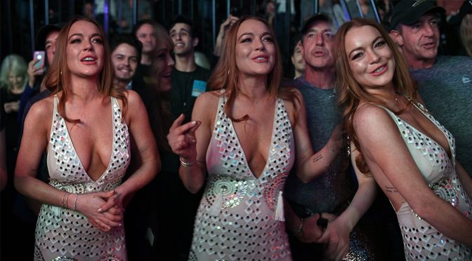 Lindsay Lohan – “Duran Duran” Concert in New York