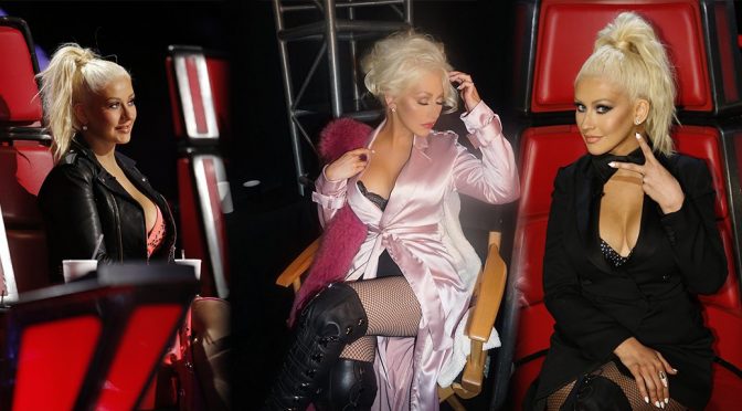 Christina Aguilera – “The Voice” Season Ten Promos
