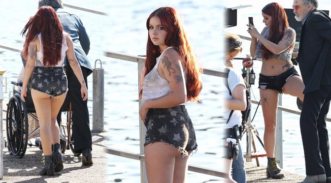Ariel Winter on “Dog Years” Movie Set in Nashville