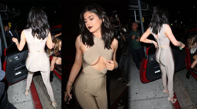 Kylie Jenner at Nice Guy Club in West Hollywood